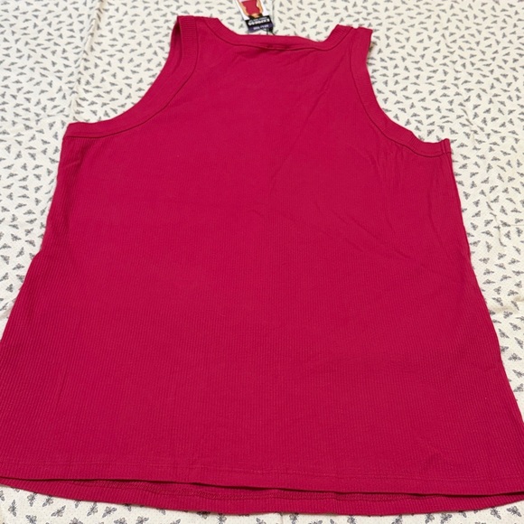 Express Ribbed Tank Top - Raspberry XXL NWT - Picture 7 of 7